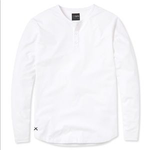 Cuts L/S Henley Curve